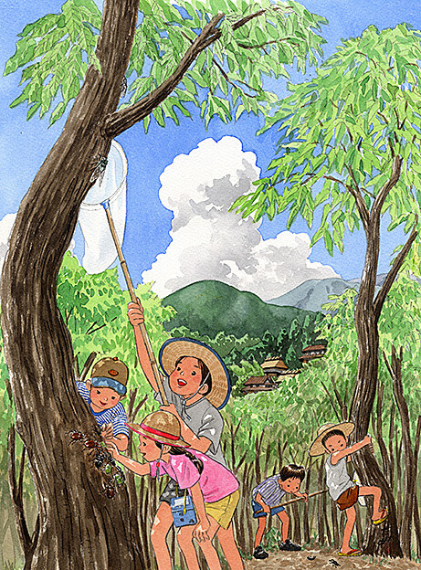 快乐小时候， Via：竹中俊裕