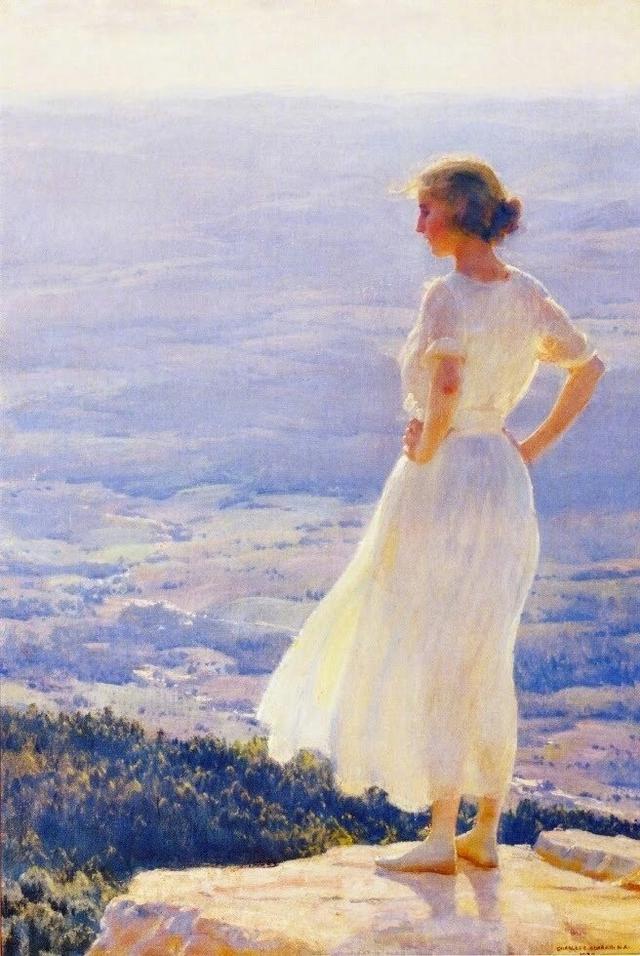 Charles Courtney Curran ​​​​，油画
