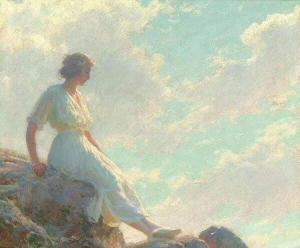 Charles Courtney Curran ​​​​，油画
