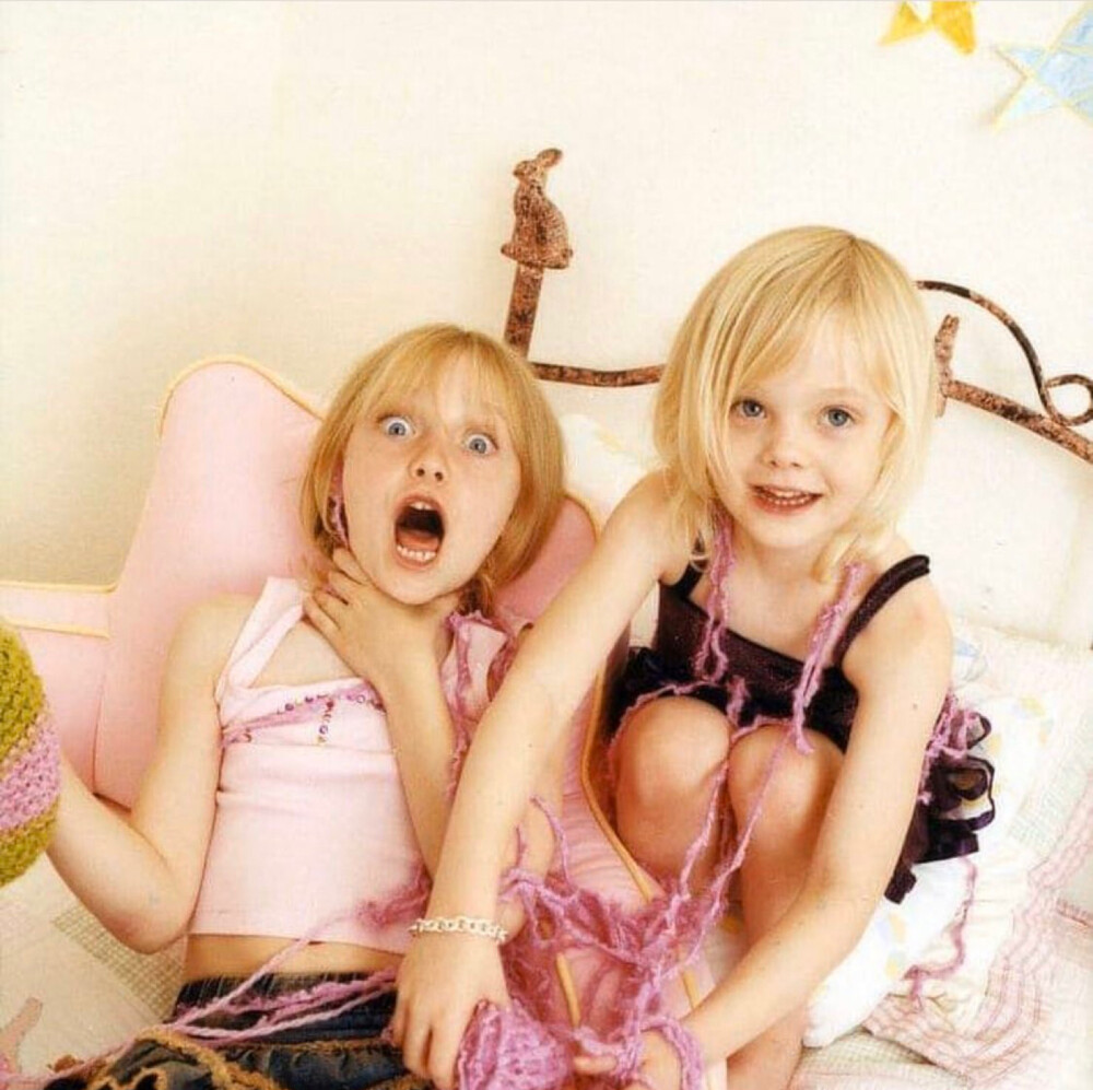 DakotaFanning×ElleFanning