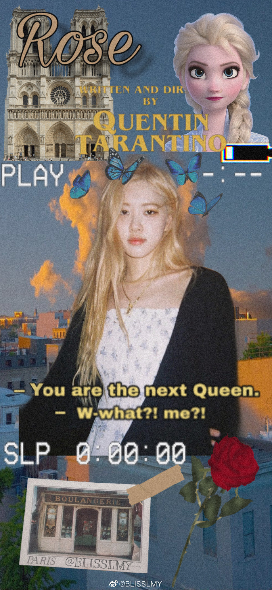 blackpink朴彩英ros07壁纸