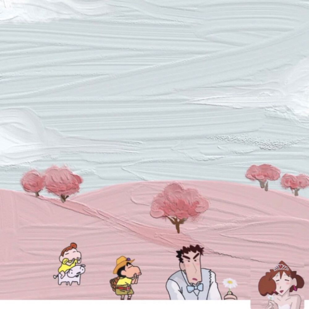 小新一家头像背景一体