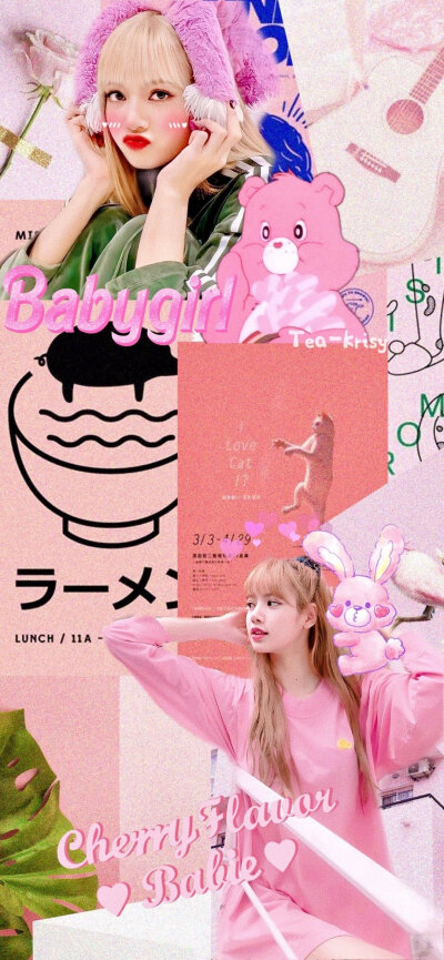 BLACKPINK LISA壁纸背景图
来源 @Tea-krisy