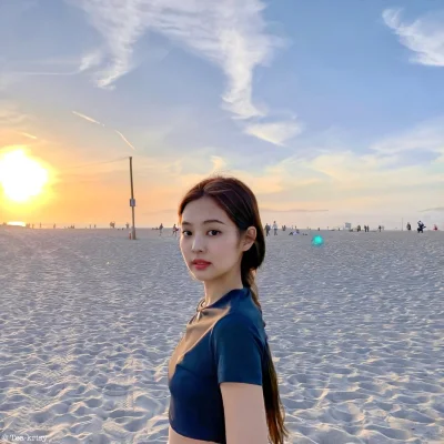 blackpink头像金智妮