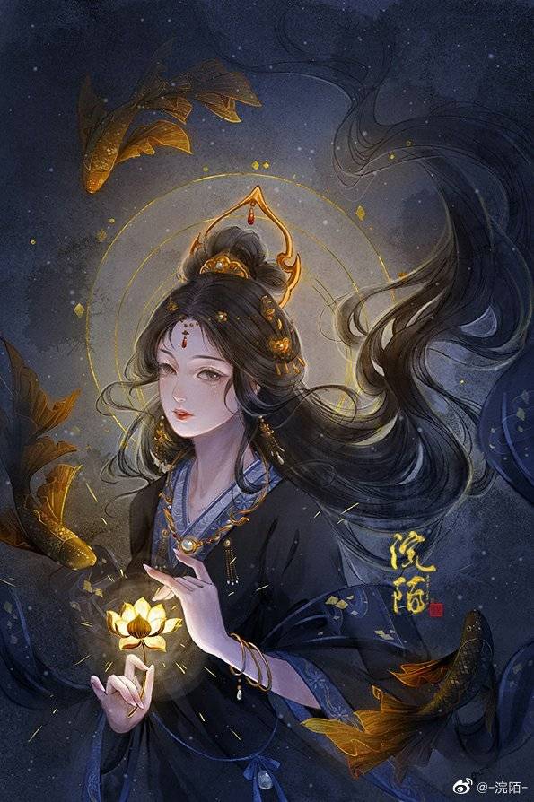 （古风美人）绘师：浣陌