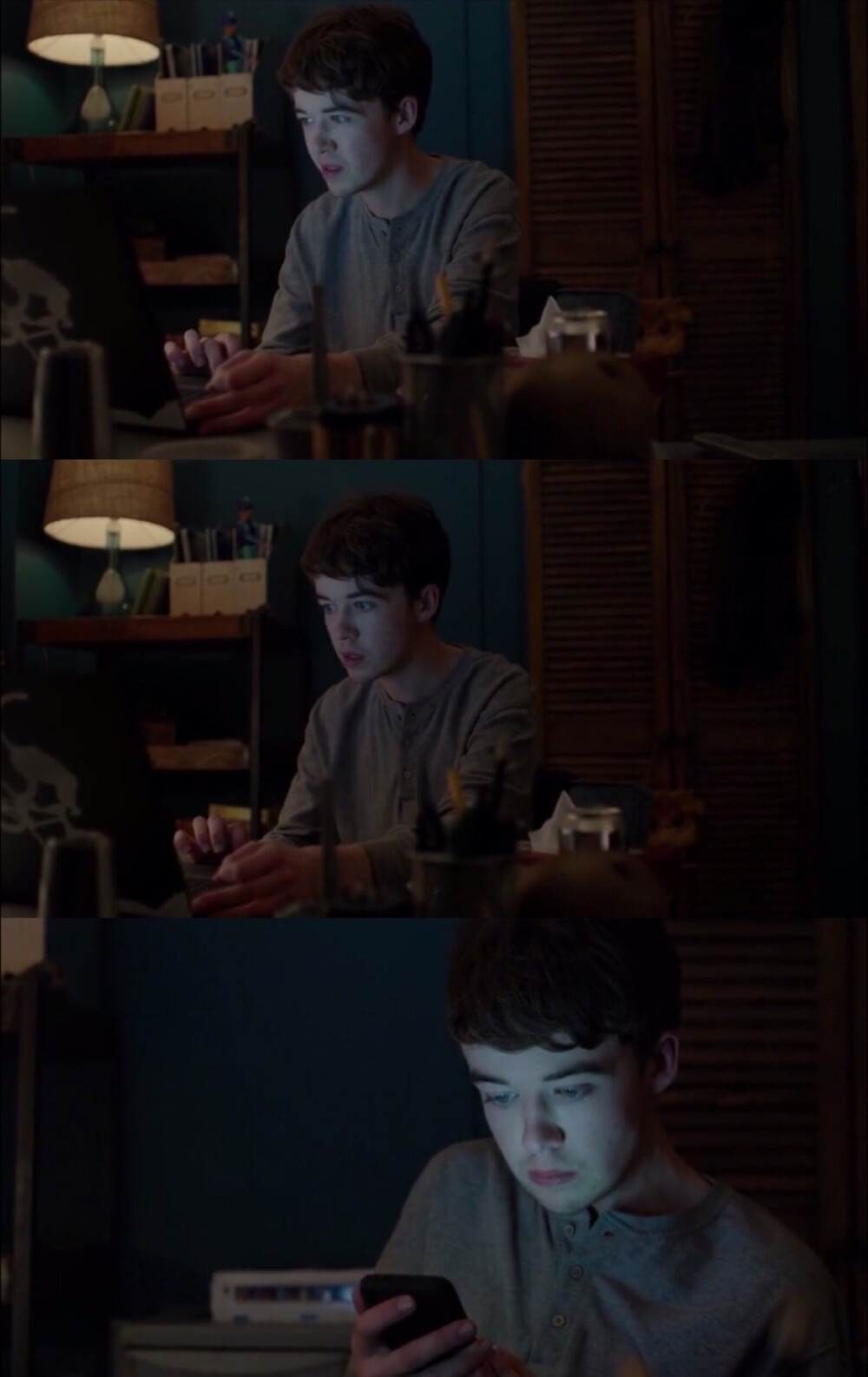 《黑镜》拼图。
Alex Lawther～