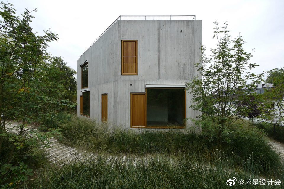 Riehen 住宅，瑞士/ Staehelin Meyer Architekten。#求是爱设计#