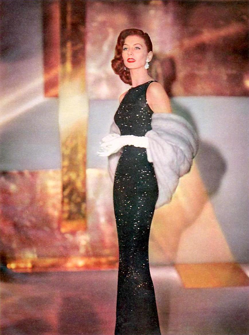 50年代超模Suzy Parker，独一无二的美。