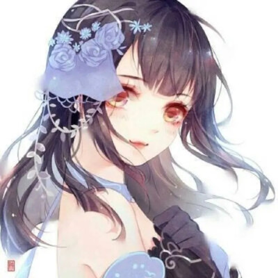蓝色的头像