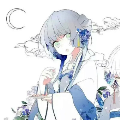 蓝色的头像
