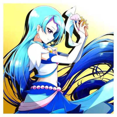 公主光之美少女散发