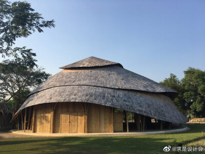 竹体育馆，Panyaden国际学校，泰国 / Chiangmai Life Architect。#求是爱设计#