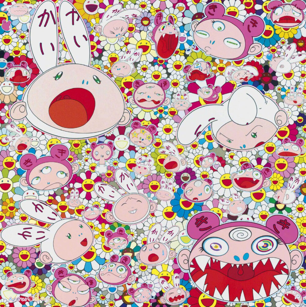 【艺术作品】日本艺术家 Takashi Murakami （村上隆）作品一组 | www.takashimurakami.com