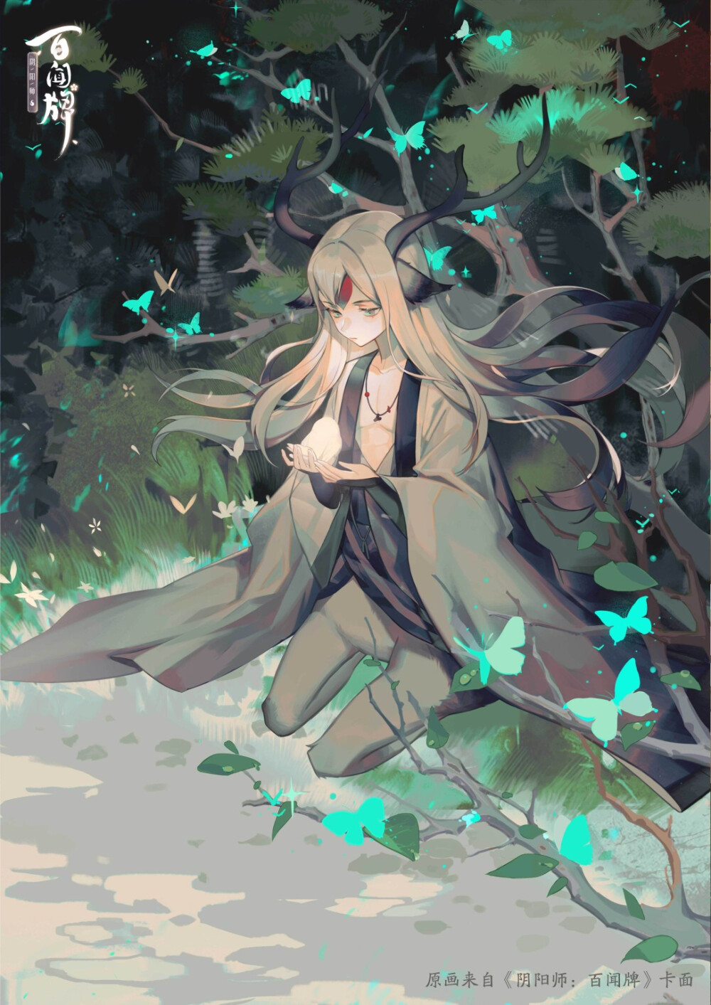 画师未知，图源官博
小鹿男 觉醒 sr
（啊啊啊觉醒皮小鹿妈妈爱你qwq）