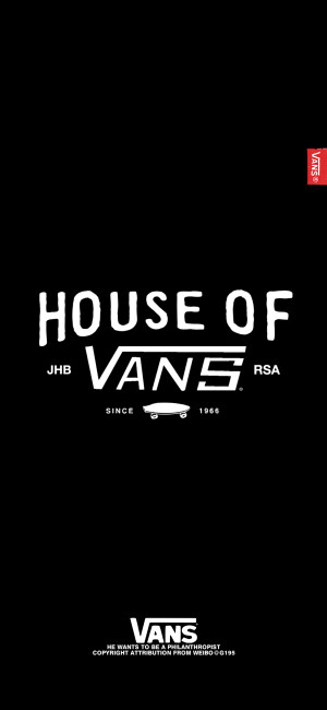 潮牌Vans  壁纸