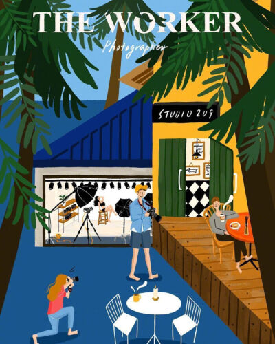 知心好友二三
插画
