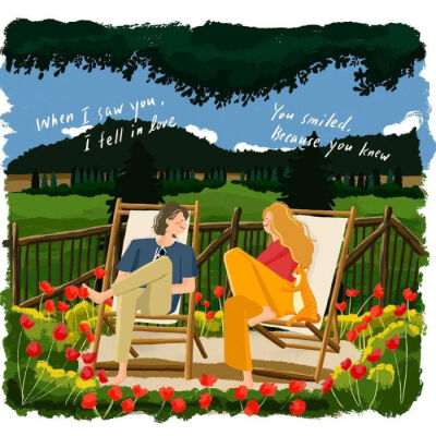 知心好友二三
插画
