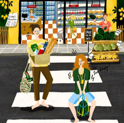 知心好友二三
插画
