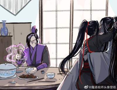 魔道祖师
忘羡 魏无羡 蓝忘机 江澄
twi：marribun ​​​