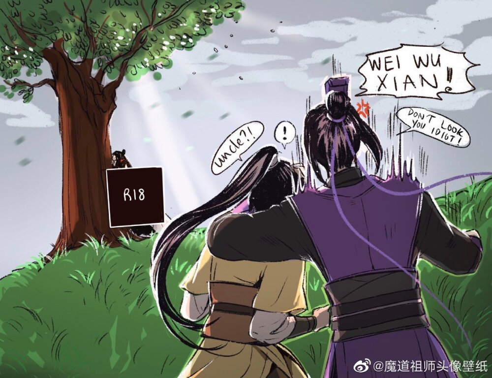 魔道祖师
忘羡 魏无羡 蓝忘机 江澄
twi：marribun ​​​