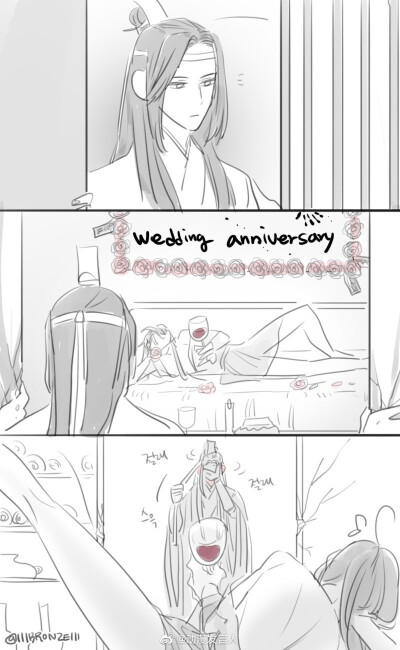 魔道祖师 忘羡
忘羡结婚纪念日！
twi:IIIBRONZEIII