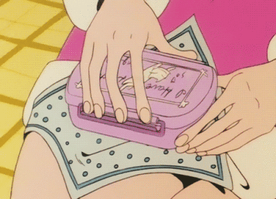 哈喽 今天的午饭吃什么？
超级少女心的动漫gif动图