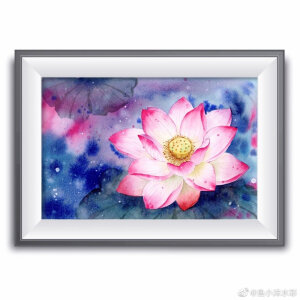 水彩花卉