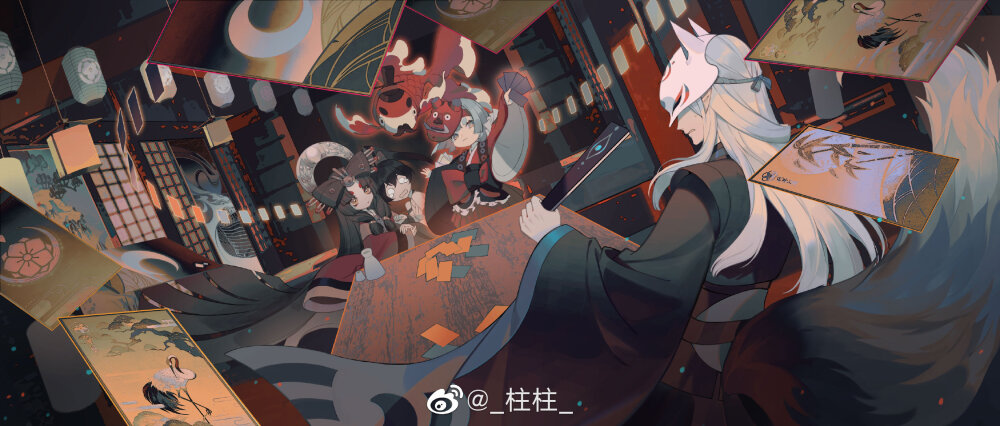 磕了这个画风
画师微博@柱柱