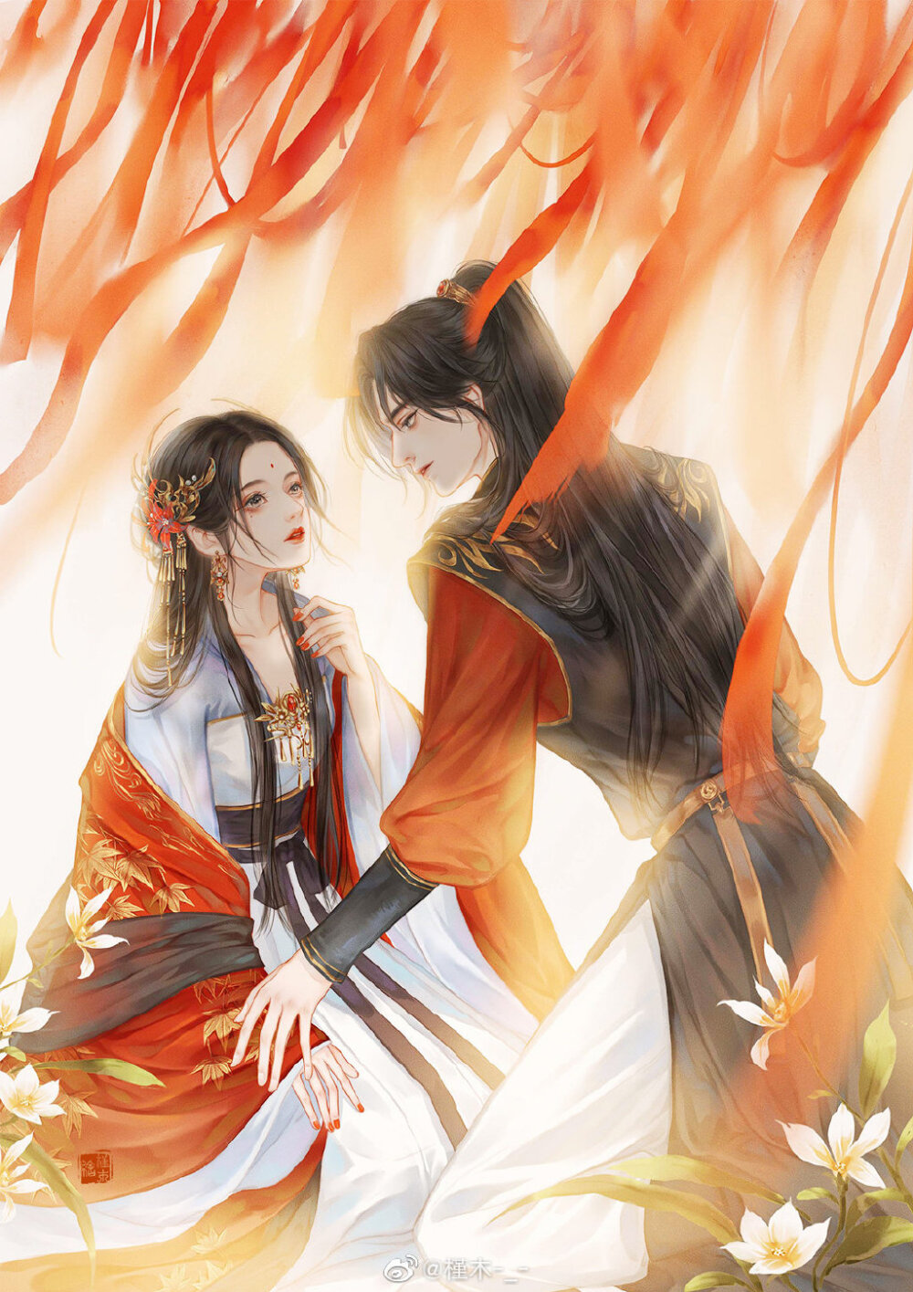 画师@槿木-_-
情侣古风侵删