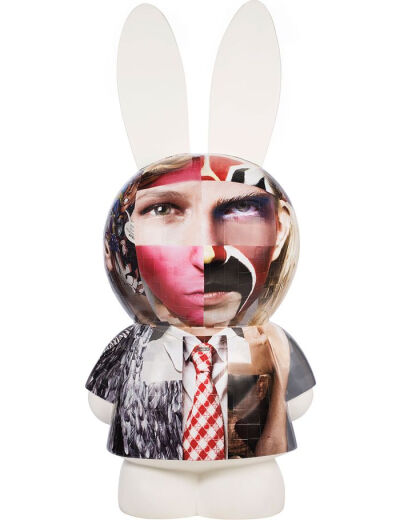 “變形米菲”（Miffy Transformer）
Wendelien Daan，攝影師
Wendelien Daan 用自己的攝影作品拼貼出了一個米菲的形象
