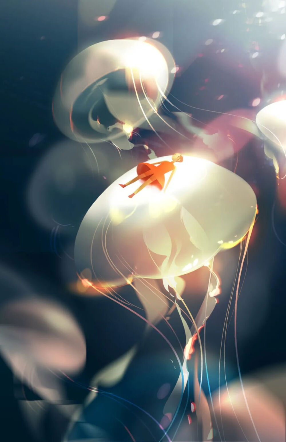 浮光掠影
美国插画师Jenny Yu
二传请标明画师!