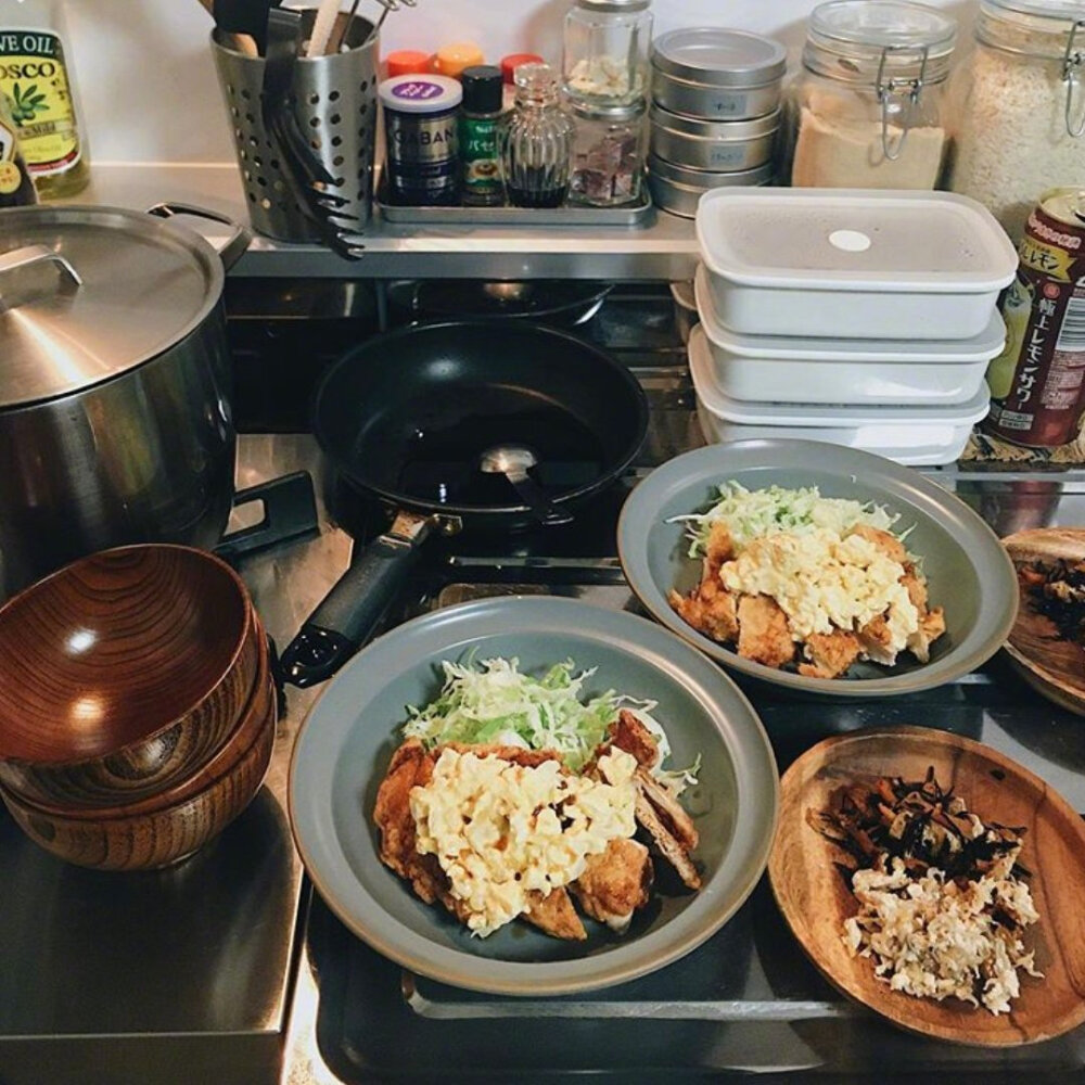 闲暇烹饪时光