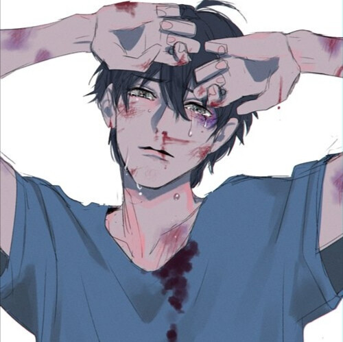 动漫男头# 画师twi:kurakichi36