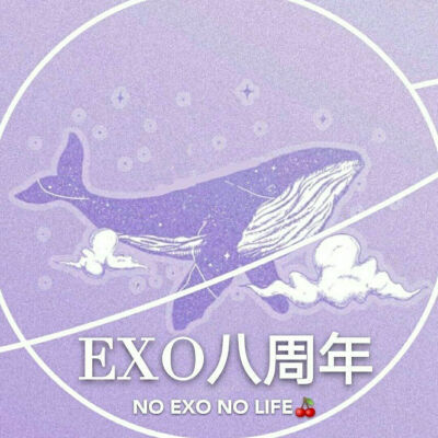 EXO 出道八周年 应援头像