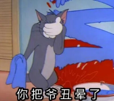 汤姆猫表情包。