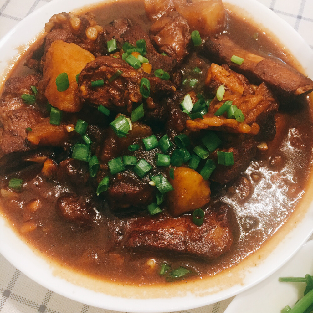 居家美食菜单 土豆炖肉