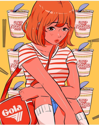 我看上你了哟。
来源新加坡插画师: Stephanie
女生插画|女生头像|性感是我的武器
