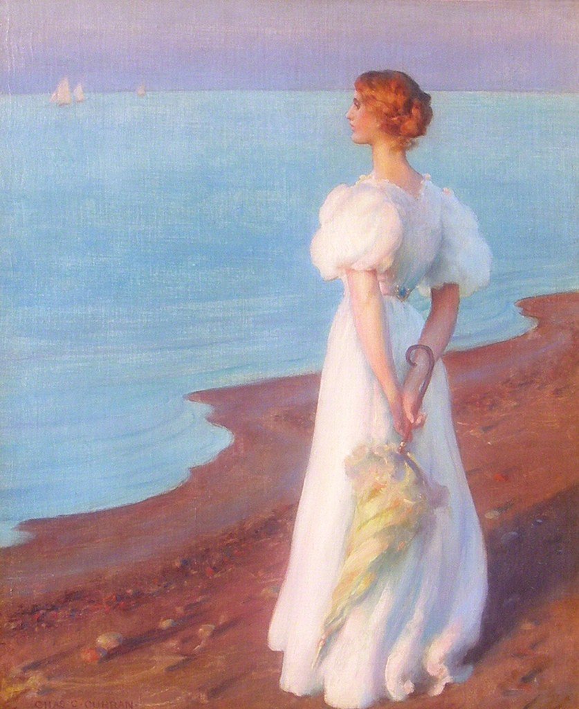 复古油画
油画家：Charles Courtney Curran​
人物插画|人物油画|艺术作品