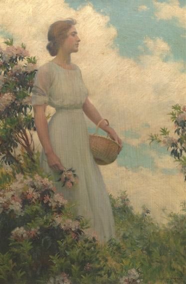 复古油画
油画家：Charles Courtney Curran​
人物插画|人物油画|艺术作品