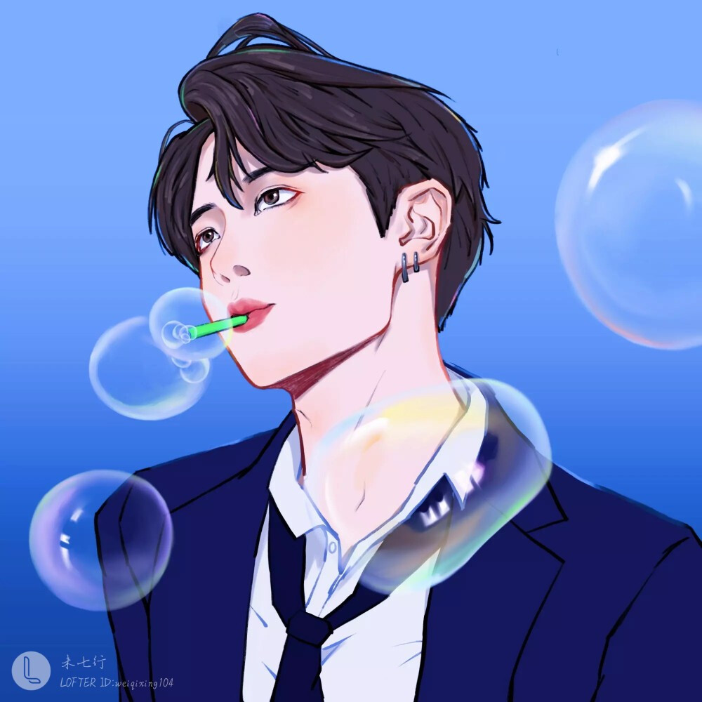 郑号锡手绘搜图不易留图请点赞专辑内所有图片均有才阿米所绘我只是