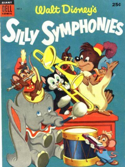 “Silly Symphonies”是迪斯尼在1929-1939十年期间推出的一系列动画短片，当时是迪斯尼在米老鼠系列动画以外的一个非常重要的动画系列