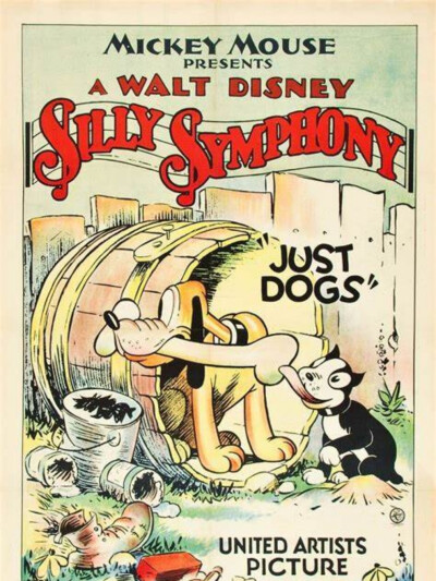 “Silly Symphonies”是迪斯尼在1929-1939十年期间推出的一系列动画短片，当时是迪斯尼在米老鼠系列动画以外的一个非常重要的动画系列