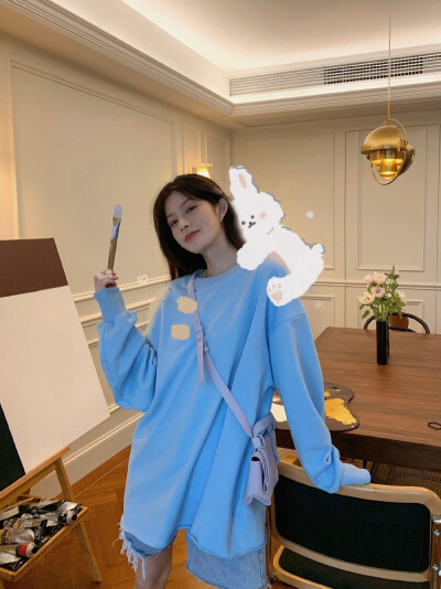 梁子玥越 网红 中国 穿搭 日常 壁纸 女头 头像 自拍 对镜拍 美女 微博搬运