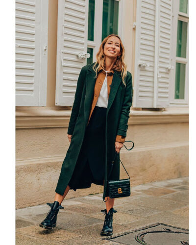 街拍 欧美 博主 时尚 ins