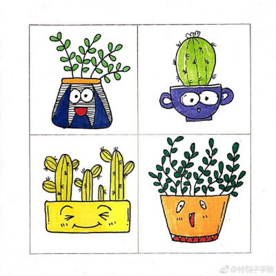 植物简笔画