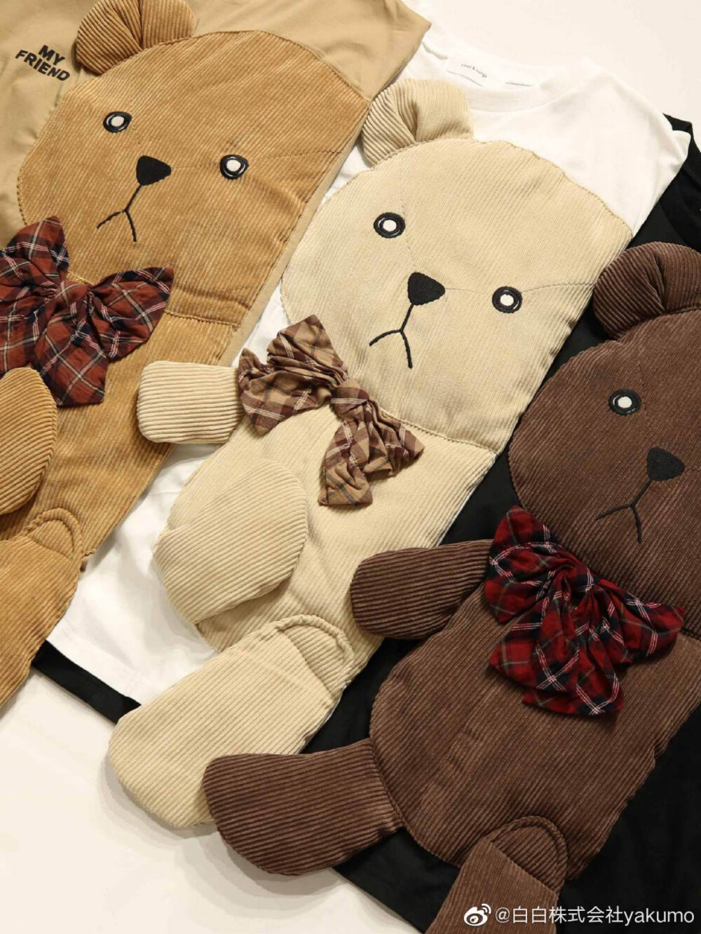 掉落# 憨态可掬的泰迪小熊套装掉落国内现货手慢无~[憧憬] 帆布包