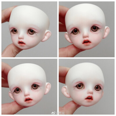 #娃娃bjd#
妆师:荒浍（图源微博）