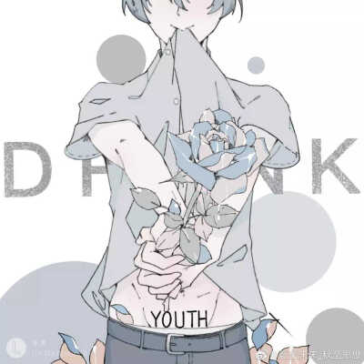 《awm绝地求生》漫漫何其多，祁醉 于炀 对应drunk youth。画者微博@夏至沫沫_秋至思思