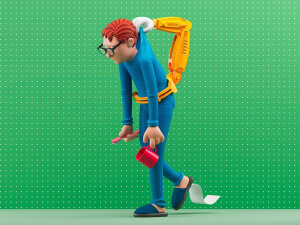 滑稽可爱的3D作品by：Zhivko Terziivanov