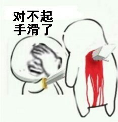 持剑：对不起 手滑了